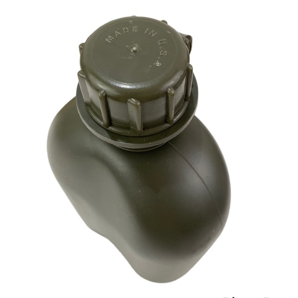 Military Canteen, Pouch and Canvas Belt - Picture 4 of 10